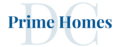 Logo of DC Prime Homes in blue color
